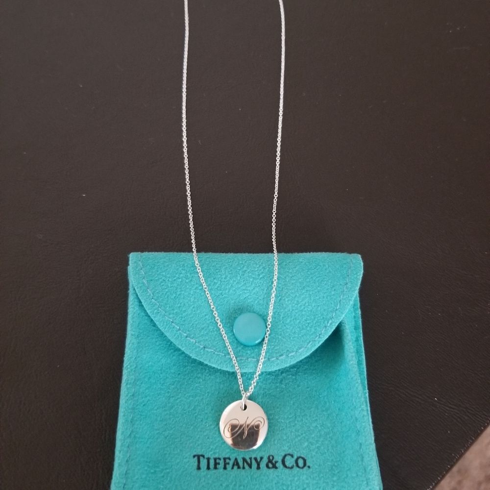 Tiffany & Co. Initial Letter 'N' Necklace